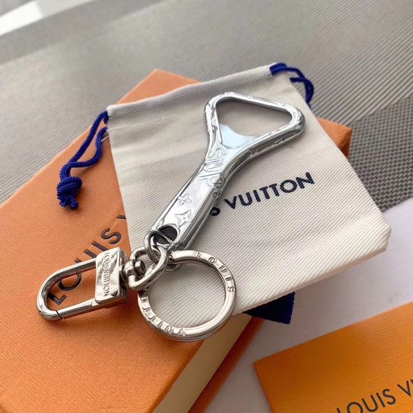 

new keychain for gift luxury alloy beer keychain guitar bottle opener keychain ring silver color with box fast ship, Slivery;golden