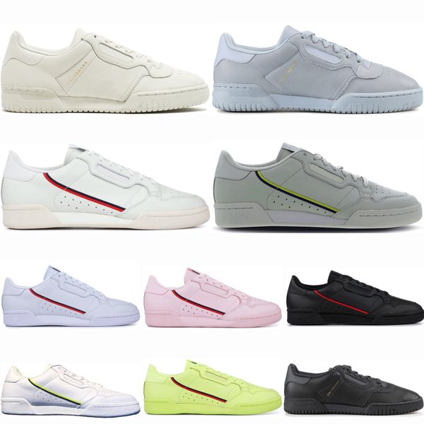 

2019 mens calabasas powerphase grey continental 80 casual shoes women pink blue core black og white sport shoes men trainer sneaker shoes
