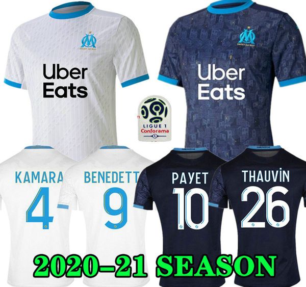 

maillot om olympique de marseille soccer jersey thailand 2020 2021 marseille maillot de foot benedetto payet  gustavo 20 21 thauvin shirts, Black;yellow