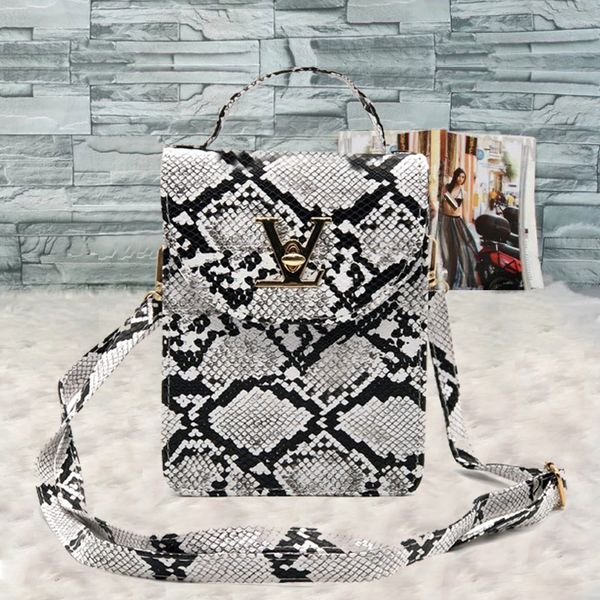 

snake skin women bag vintage crossbody bag for women 2019 female small handbag leather shoulder luxury designer clutch