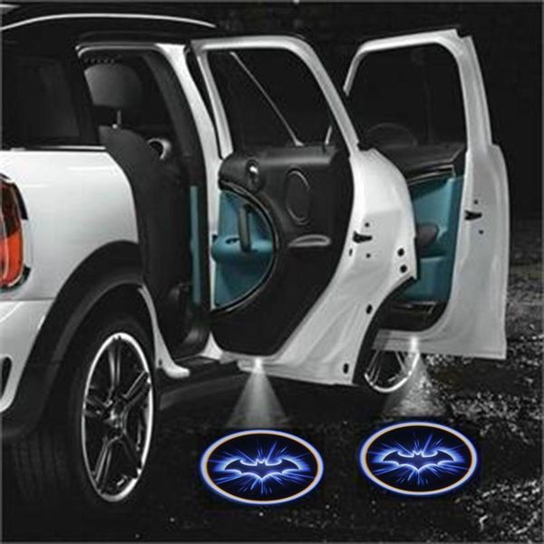 

2 pcs led car door lamp welcome light laser car door shadow led projector logo welcome decorative light for