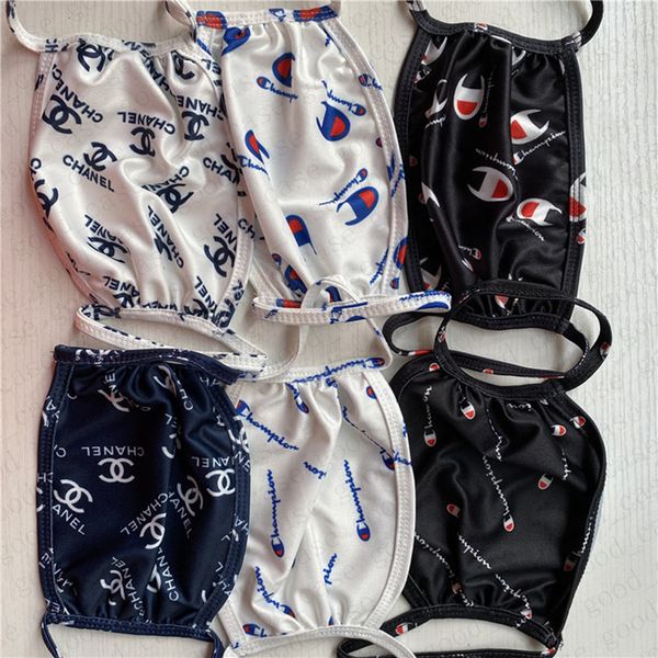 

Взрослые многоразовые маски для лица роскошные летние ультрафиолетовые антипылевые унисекс дизайнерские маски модные повседневные велосипедные спортивные маски для рта D42005