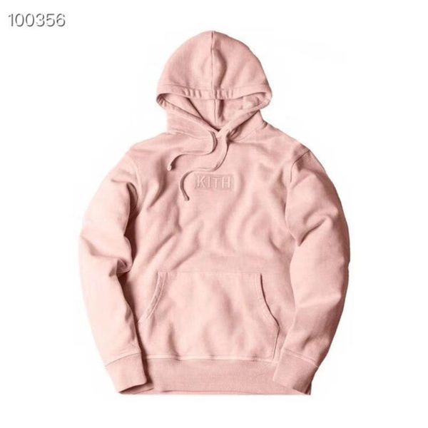 

box logo embroidery hoodie men womentom casual pullover sweatshirts, Black