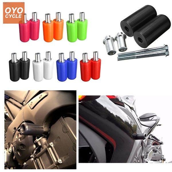 

10мм мотоцикла рамки slider анти краш pad падение защиты moto для gsxr600 gsxr750 gsxr1000 gsx 1300r hayabusa