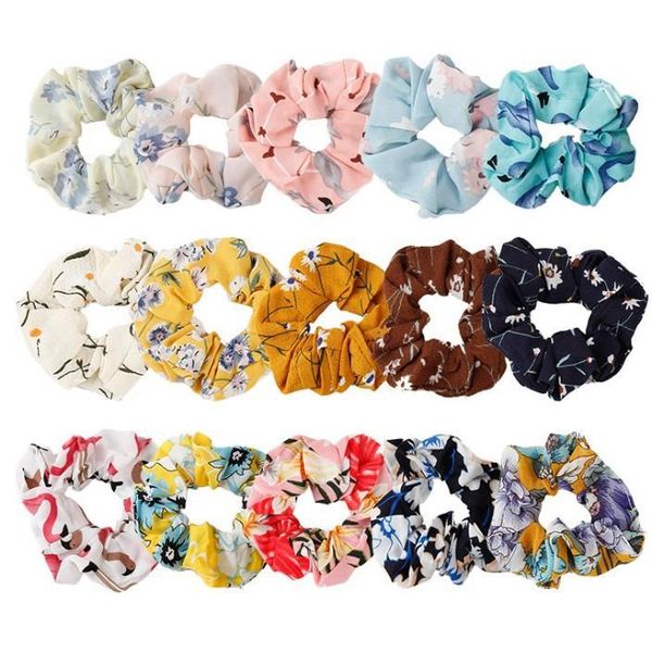 Kinder Süße Koreanische Stil Floral Haarband Kinder Haar Zubehör Baby Mädchen Ziemlich Elastisches Haarband Für Party Leistung Tanz