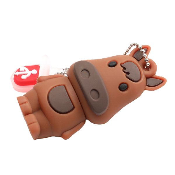 

horse shape cute usb flash drive pendrive usb stick for birthday gifts