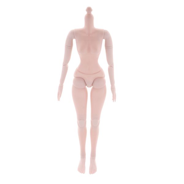 

60cm 21 joints nude body part no head for 1/3 bjd doll accessory