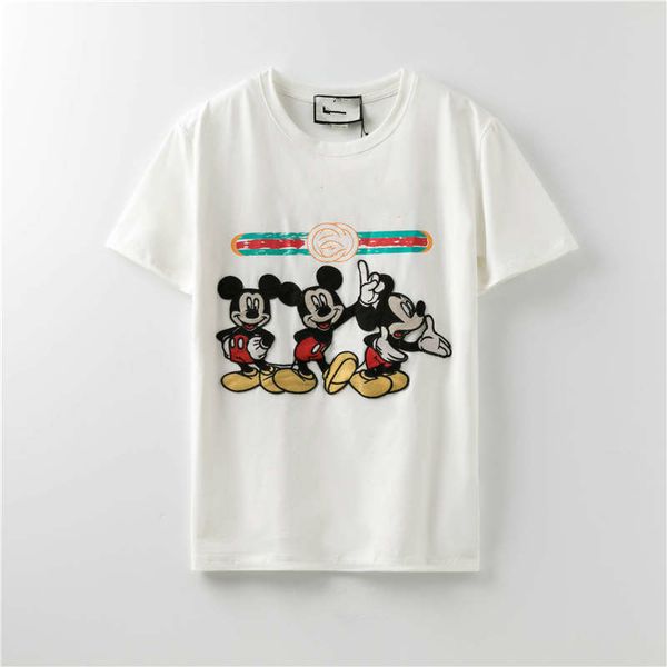 

women designer t shirt for lady paris logo summer designer t-shirt striped brand street short sleeve luxury l0g0 shirts s-xxl lr200419, White