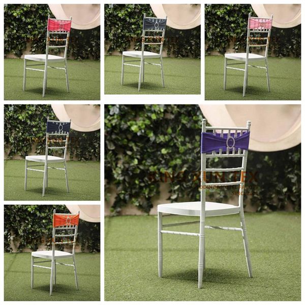 

wholesale 100pcs/lot spandex lycra wedding chair cover sash band wedding party birthday chair decoration sash