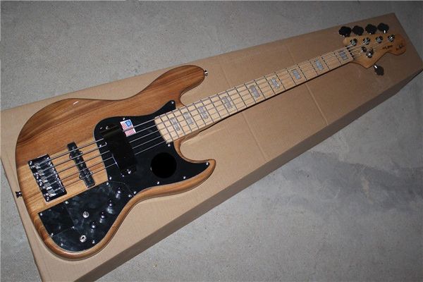 

bass пять строк подписи электрический бас вода песня liuqin тело клен белый квадрат черный охранник бесплатная доставка