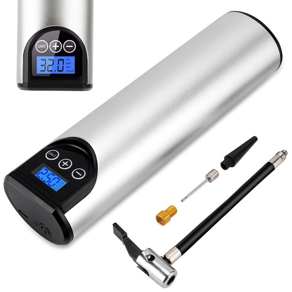 

портативный воздушный компрессор mini tire inflator симпатичные автомобильные аксессуары шинный насос с перезаряжаемой литиевой батареей для