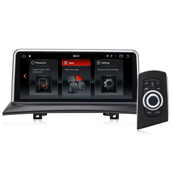 

car audio autoradio player gps navigation for x3 series e83 2004-2009 radio with idrive px6 processor 2 din android 9 screen car dvd