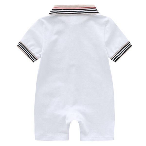 Moda Estate Baby Boy Pagliaccetto Tuta da neonato in cotone a maniche corte Cartoon Stampato Baby Girl Pagliaccetti nati Vestiti per bambini carino CX