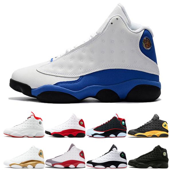 

2019 13 Basketball Shoes Designer men 13s Hyper Royal Low Chutney Pure Money bred Chicago Melo Class of 2003 Black Cat trainers sneakers