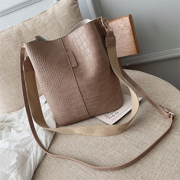 

женские каменные засовы сумки на ремне дамы ретро повседневная твердая сумка ведро мода сумка посыльного carteras mujer de hombro y bolsos