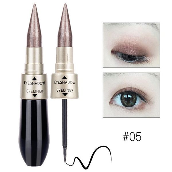 

6 colors waterproof liquid eye shadow combination cosmetic tools eyeshadow eyeliner easy to wear makeup maquiagem