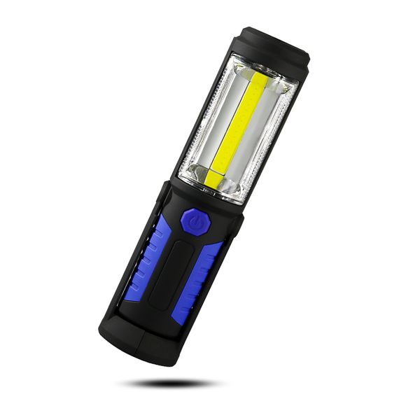 

roadot led usb charging cob led portable torch multifunction inspection light camping working car repair lamp