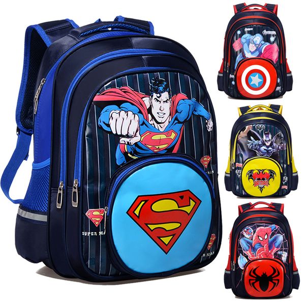 

comics boy girl children kindergarten school bag teenager schoolbags student backpacks