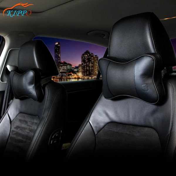 

kippo car accessories neck pillow car pillow headrest gadget leather comfortable seat neck
