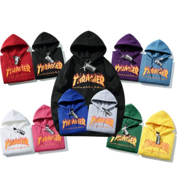 

мужчины женщины марка толстовки моды письмо отпечатано с длинным рукавом пуловер кофты мужчины повседневная сыпучие hiphop толстовки high qu, Black