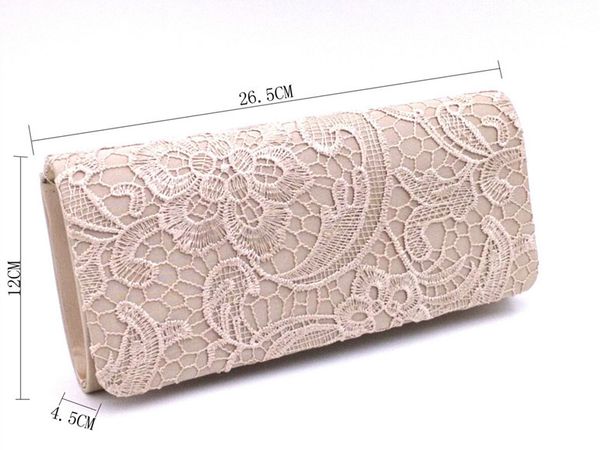 

fashion evening bags clutches for women satin material evening bag elegant lace ladies wedding bag shoulder bags