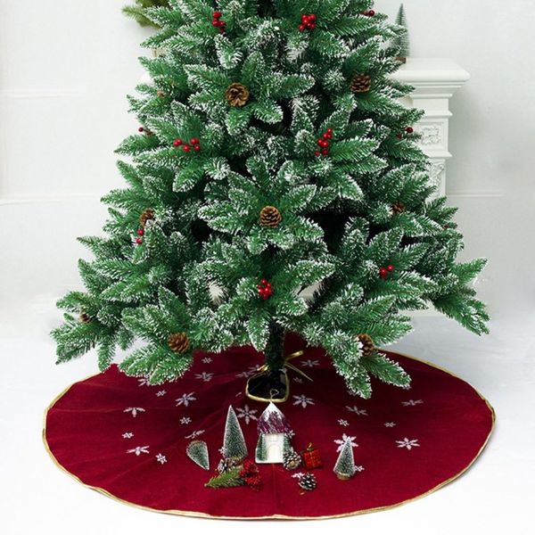 

christmas tree skirt christmas tree bottom decoration 120cm printed skirt decoration props dropshipping