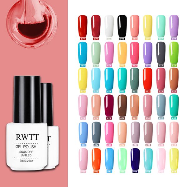 

1 bottle color gel nail polish set all for manicure uv & led lamp gel varnish primer design nail art, Red;pink