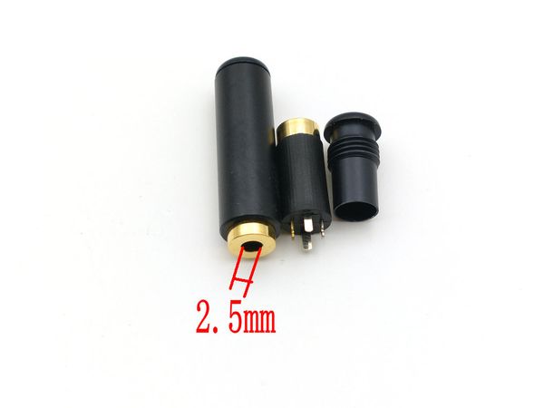 2,5 mm 4-poliger Audio-Stecker zum Löten, DIY-Adapter