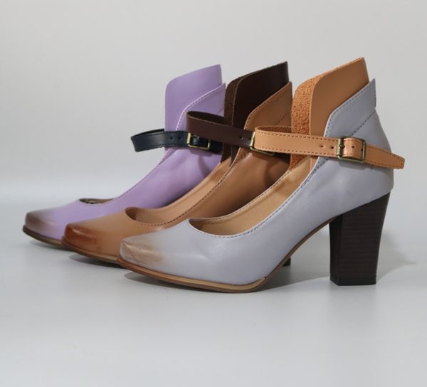 

2019 women shoes retro high heel ankle boots female block mid heels casual botas mujer booties feminina plus size 43, Black