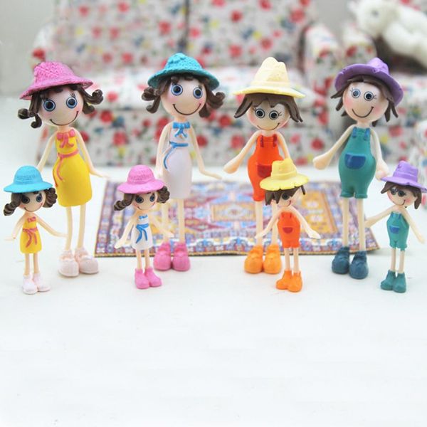 

8 pieces 1/12 dollhouse miniature dolls life scenes accessories for room decor