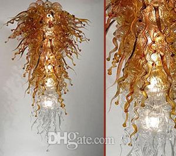 

dale chihuly style blown glass chandelier light with led bulbs home l decor antique murano glass modern art designed chandelier for sal
