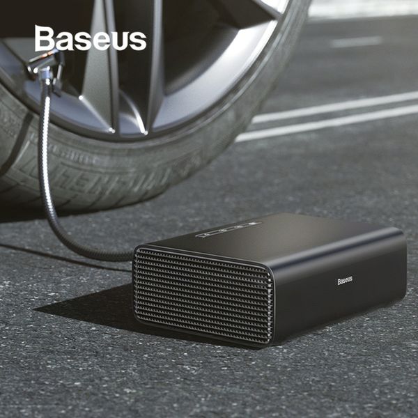 

baseus intelligent car air compressor tire inflatable pump 12v portable auto tyre inflator for car tires