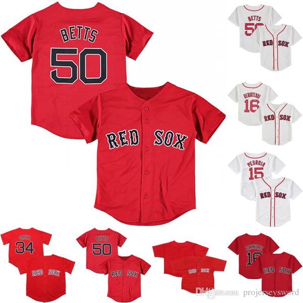 

Baby Boston Mookie Betts Jersey Andrew Benintendi David Price Jackie Bradley Jr. Jr J.D. Martinez Rafael Devers Infant Baseball Jerseys