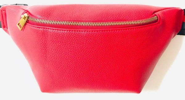 

new pu womens waist bag belt men fanny pack pouch small belly bags designer bags #