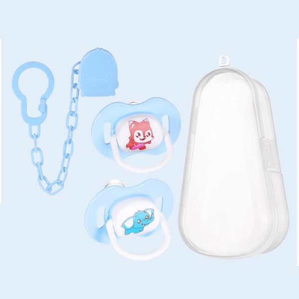 

baby feeding pacifier clips nipple attachment newborn baby pacifier soft silicone thumb round sleep soother teether care