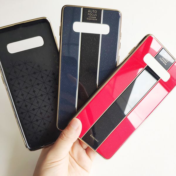 

caixa do telefone для samsung s10 plus galaxy s10e chapeamento espelho pc pro проветривающая капа капа для смартфона samsung galaxy s10 mais