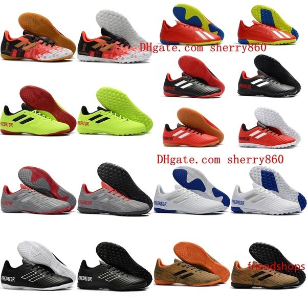 

новое поступление мужские футбольные бутсы с низкой лодыжкой predator tango 18.4 tf indoor soccer shoes ic футбольные бутсы messi tacos de f