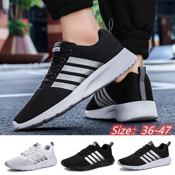 

fashion mens and womens outdoor sports casual couples sneakers mesh breathable light running shoes