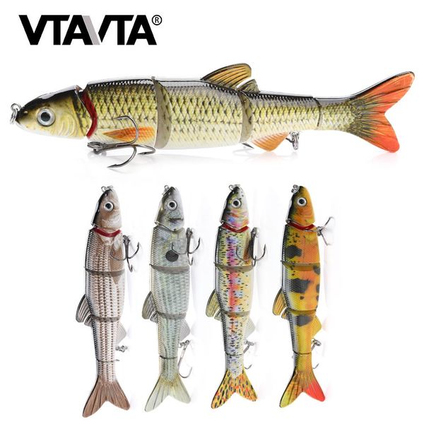 

vtavta 16cm 36g 5 segments fishing lures wobblers hard bait jointed lure swimbait crankbaits crank wobblers for pike fishing kvpif