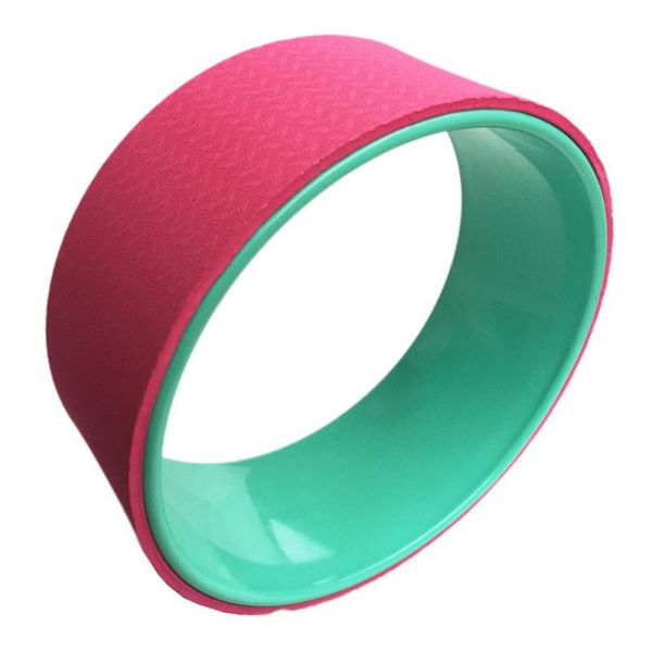 

tpe cushion yoga wheel pilates professional yoga circles gym workout back training tool for waist shape bodybuilding fitness