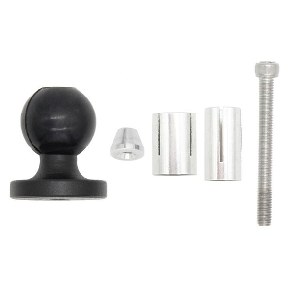 

practical diy rubber easy install hollowed out motorcycle phone holder ball head mount anti slip bicycle shockproof