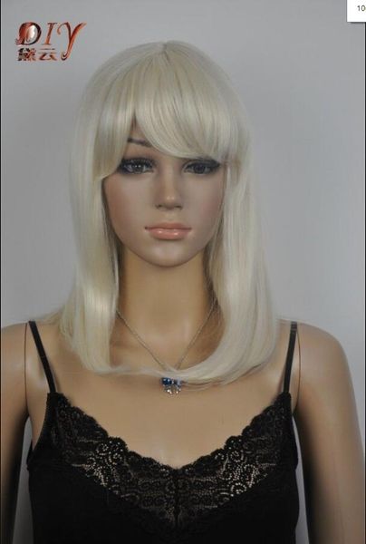 Wig New Women Daily Party Cosplay Dress Straight Short Hair Full