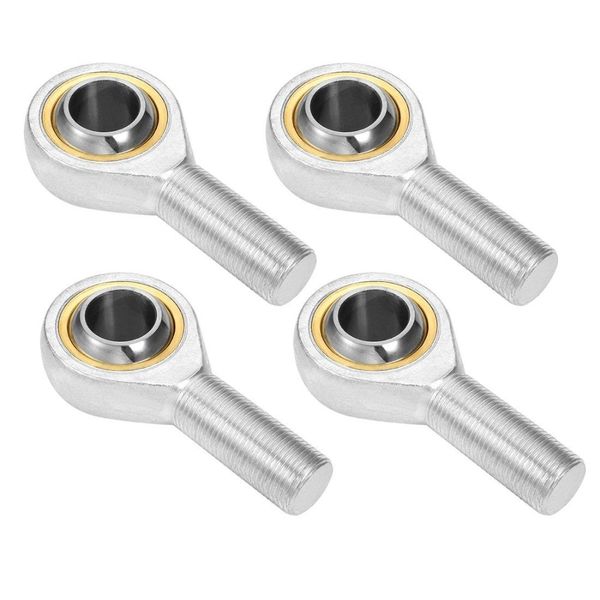 

2pcs sa12t/k 12mm bore diameter rod end bearing m12x1.75 thread self-lubricating m12 male rod end