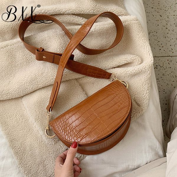 

bxx sac / 2019 fashion autumn winter luxury women's handbags designer retro saddle pack shoulder crossbody bag 19k-a170