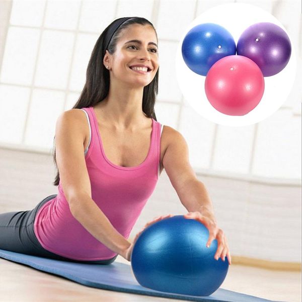 

25cm sports yoga balls bola pilates fitness gym balance fitball exercise pilates workout massage ball jwxyg