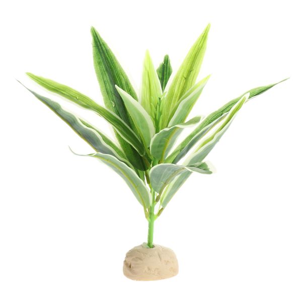 

plastic terrarium lifelike plant decor ornament for reptiles and amphibians