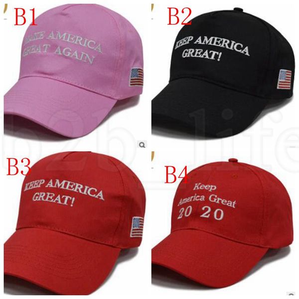 

Вышивка Трамп 2020 Сделай Америку снова великой Дональд Трамп Бейсболки Шляпы Бейс