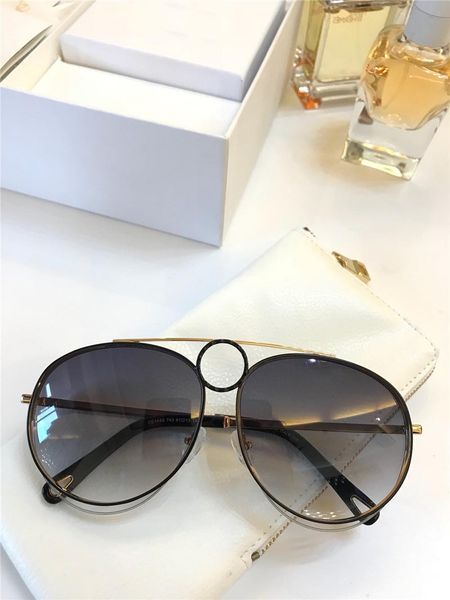 

wholesale- fashion designer popular sunglasses 144s pilot frame simple elegant style uv400 protection eyewear with original box, White;black
