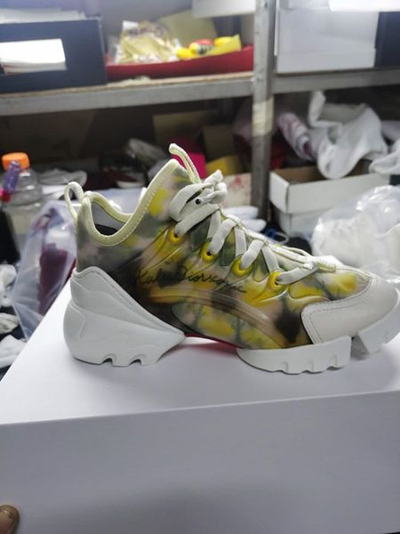 

fashion triple s crystal bottom men's casual shoes paris 17fw designer sneakers retro dad thick bottom shoes women 2020 new luxurysport, Black