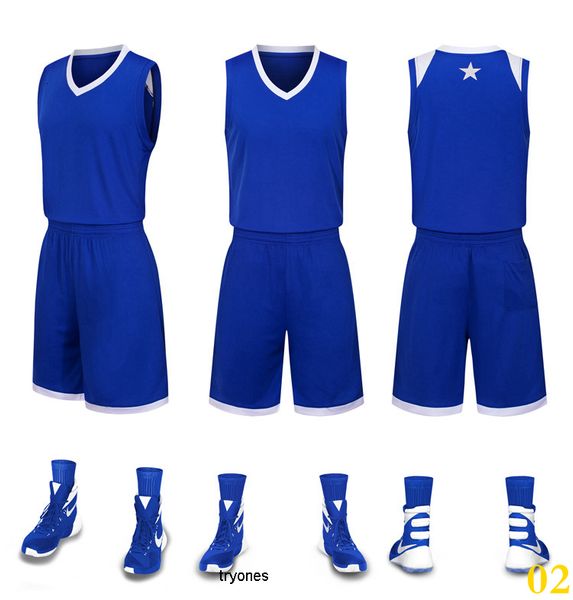 

2019 mens new blank edition basketball jerseys custom name custom number size s-xxxl purple white black blue bhgy2u11y12, Black;red